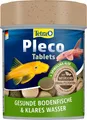 Tetra Pleco Tablets – Nährstoffreiches Fischfutter für alle pflanzenfressenden Bodenfische (z.B. Welse), 275 Tabletten Dose