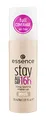 essence stay ALL DAY 16h long-lasting make-up, Make-up, Nr. 20, Nude, langanhaltend, für trockene Haut, für unreine Haut, vegan, ölfrei, ohne Alkohol, ohne Konservierungsstoffe, 1er Pack (30ml)