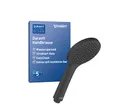 Duravit Universal Duschkopf, Duschbrause Strahlart Rain, Handbrause rund (Ø 110 mm), Brausekopf mit wassersparender MinusFlow-Funktion, reinigungsfreundlich, Schwarz Matt