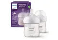 Philips AVENT Babyflasche Natural Response Babyflasche, 2er-Pack, langsame Durchflussrate