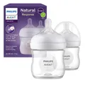 Philips AVENT Natural Response Babyflasche 125ml 2er Set BPA-frei geboren