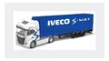 BURAGO 18-31469 IVECO FIAT S-WAY 570 LKW Sattelzugmaschine 2021 Blue Silver