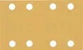 Bosch 10x EXPERT C470 Schleifblatt mit 8 Löchern (für Farbe auf Holz, Hartholz, Ø 80x133 mm, Körnung 180, Professional Zubehör Schwingschleifer)