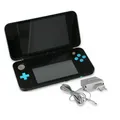 New Nintendo 2DS XL Konsole in Schwarz Türkis mit original Ladekabel #29A