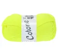 LANA GROSSA COTONE NEON Häkelwolle, 125 m (Baumwollgarn in sechs Neon-Farben), 50 g