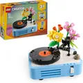 LEGO Creator 3in1 Plattenspieler Blumen Radio Mikrofon 31172 Musik Spielzeug Set