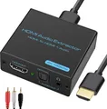5.1 Dolby Digital DTS Optisch Splitter Adapter 3.5 mm Stereo