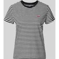 Levi's® T-Shirt mit Label-Stitching Modell 'THE PERFECT TEE' in Black, Größe M