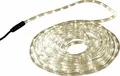 Northpoint LED Lichtschlauch 10m lang 7mm Durchmesser 2,7W für Innen und Außen 200 LEDs mit Timerfunktion warmweißes Licht