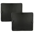 vhbw 2x Filter Aktivkohlefilter kompatibel mit Miele DA 6590 W, DA 6596 D, DA 6596 D EXT, DA 6596 W, DA EXT Dunstabzugshaube - 29 x 24,5 x 2 cm