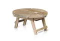 Marrakesch Orient & Mediterran Interior Beistelltisch Picknick Klapptisch Roman 40cm (1-St), Handarbeit