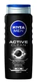 9005800243306 NIVEA Żel pod prysznic Active Clean 500ml Nivea Polska Sp. z o.o.