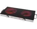 PROFI COOK Infrarot-Doppelkochplatte PC-DKP 1211, 2800 W, inox 501211
