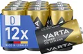 VARTA Batterien D Mono, 12 Stück, Power on Demand, Alkaline, Vorratspack, smart