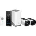 eufyCam 3 Doppelpack + Video Doorbell E340 + Chime