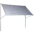 ANGERER FREIZEITMÖBEL Klemmmarkise, BxT: 350 x 170 cm, grau