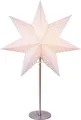 Star Trading Weihnachtsstern beleuchtet stehend | Fensterstern mit Beleuchtung | Weihnachtsdeko Fenster Beleuchtet | Standleuchte Stern Weihnachten | Weihnachtsdeko Innen | Papierstern beleuchtet | Weihnachtslampe