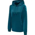 hummel Kapuzenpullover Hummel Damen Kapuzenpullover Core XK Poly Sweat Hoodie 212649 grün XL