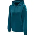hummel Sport-Kapuzenpullover hmlCORE XK Poly Sweat Hoodie (Polyester-Sweatstoff) mit Kapuze coralblau Damen, Größe: XL