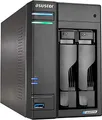 Asustor Lockerstor 2 Gen 2 AS6702T | 2 Bay NAS - Netzwerkspeicher Gehäuse, Quad Core 2.0GHz CPU, 4 M.2 PCIe 3.0 ssd Slot, 2 2.5GbE Port, 4GB RAM DDR4
