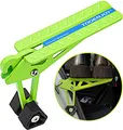 TOOENJOY Auto Türstufe, klappbarer Auto Türpedal Klappleiter, Universal Car Doorstep, einfacher Zugang zum Dach, unentbehrliches Tritthilfe für Autos, SUVs, LKWs(Grün)