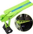 TOOENJOY Auto Türstufe, klappbarer Auto Türpedal Klappleiter, Universal, Grün