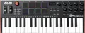 Akai MPK Mini Plus USB MIDI Controller Keyboard 37 Tasten 8 MPC Pads Software