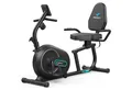 MERACH Liege-Ergometer Liegeergometer für Zuhause mit 8 Widerstandsstufen, Leise & Komfort (Heimtrainer mit App-Konnektivität, Herzfrequenzsensoren, LCD-Digital-Monitor, Ergonomischer Verstellbarer Rückenlehne), Hometrainer für Erwachsene Senioren Radfahren Fitness bis zu 136KG