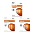 6 Glühlampen Glasquetschsockeln 12V W5W OSRAM ORIGINAL LINE Doppelblister