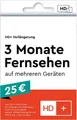 HD-Plus-Verlängerung für 3 Monate inkl. HD+ MultiScreen Fernsehen (flexible Abo, schneller Mail-Versand)