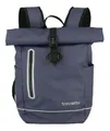 Travelite Rolltop Rucksack wasserfest, Fahrradrucksack, Freizeitrucksack mit Rolltop Verschluss & Reflektoren, BASICS, 48 cm, 19 Liter