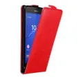 Cadorabo Handyhülle für Sony Xperia Z3 COMPACT Hülle Sony Xperia Z3 COMPACT, Handy Schutzhülle, Klappbare Hülle, Kunstleder mit Magnetverschluss