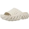CROCS ECHO SLIDE Croslite Flip-Flops Beige, wasserdicht, anatomische Innensohle