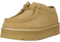 Clarks Originals Schnürschuhe Meare Walla mit markanter Sohle 5252 Maple Suede 41