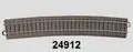 Märklin H0 24912 C-Gleis gebogen Radius 1114,6 mm / 12,1° - NEU
