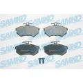 1x ORIGINAL® SAMKO Bremsbelagsatz, Scheibenbremse Vorne für VW PASSAT B3/B4