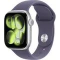 Apple Watch Series 11 42 mm Silber Sportarmband S/M