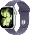 Apple Watch Series 11 GPS 42mm Aluminiumgehäuse Sport Band Nebelviolett S/M