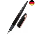 Online Kalligrafie-Füller, Schönschreibfüller Air Schwarz-Rosegold, breite Ka