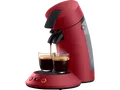 PHILIPS SENSEO® CSA210/90 Original Plus 2-Tassen-Funktion, Milder oder starker Kaffee, 0.7L Wassertank, Padmaschine, Dunkelrot