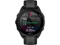 GARMIN Forerunner 165 Smartwatch Faserverstärktes Polymer Silikon, 20 mm, Schwarz/Schiefergrau