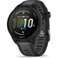 Garmin Forerunner 165 GPS Smartwatch schwarz/grau - Schwarz
