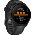 Garmin Forerunner 165, Smartwatch, schwarz