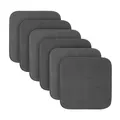 Bestlivings Sitzkissen (6er Pack) Stuhlkissen mit Anti Rutsch Unterseite 38cm x 38cm - Öko-Tex Zertifiziert - Sitzauflage Uni, Stuhlpolster Stuhlauflage