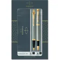 Parker Pen Parker BALL PEN KIT + BALL PEN IM STAL GT 2093217 (Šampaninė, 2 x) (2093217)