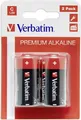 Verbatim Batterie 2 x C - Alkalisch
