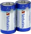 Verbatim Batterie 2 x C - Alkalisch