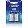 1x2 Verbatim Alkaline Batterie Baby C Lr 14 49922