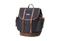 DRAKENSBERG Wanderrucksack »Henry« Marineblau, Klassischer Bergsteiger-Rucksack aus wasserabweisendem Canvas