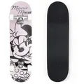 Disney Skateboard Disney Minnie Mouse Skateboard – Perfekt für Gehwege & Parks schwarz